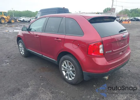 2014 Ford Edge Sel из США, поврежденный, VIN 2FMDK3JC2EBB44236